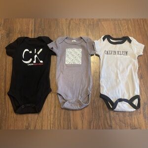 Calvin Kiein 3-6 month lot of clothes! Gender neutrall